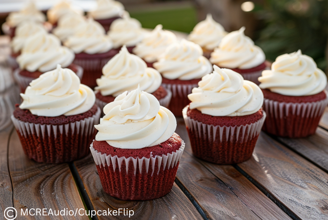 cream cheese frosting red velvet cupcakes